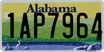 AL license plate 1AP7964
