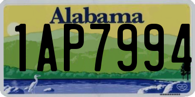 AL license plate 1AP7994