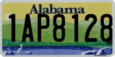 AL license plate 1AP8128