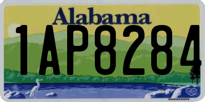 AL license plate 1AP8284