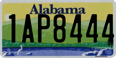 AL license plate 1AP8444