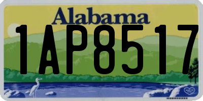 AL license plate 1AP8517