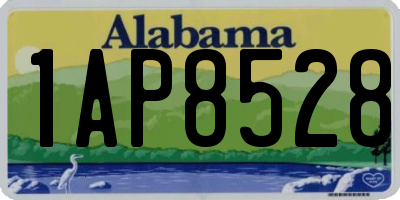 AL license plate 1AP8528