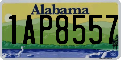 AL license plate 1AP8557