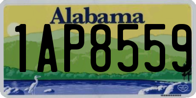 AL license plate 1AP8559