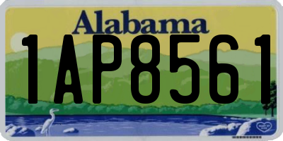 AL license plate 1AP8561