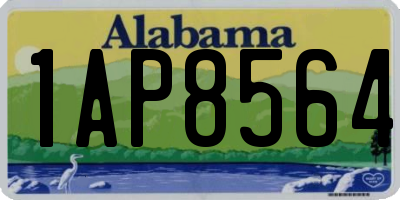 AL license plate 1AP8564