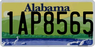 AL license plate 1AP8565