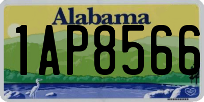 AL license plate 1AP8566