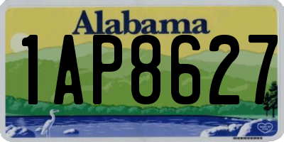AL license plate 1AP8627