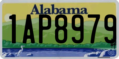 AL license plate 1AP8979