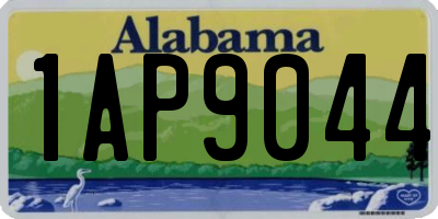 AL license plate 1AP9044