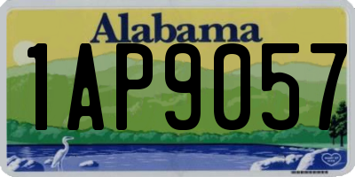 AL license plate 1AP9057