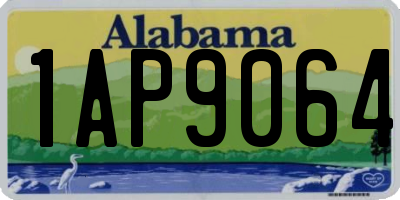 AL license plate 1AP9064
