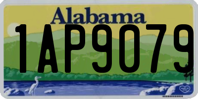AL license plate 1AP9079