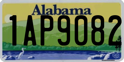 AL license plate 1AP9082