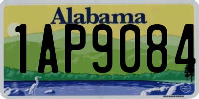 AL license plate 1AP9084