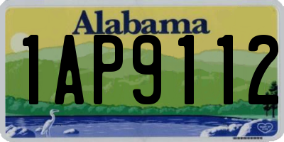 AL license plate 1AP9112