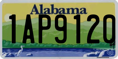 AL license plate 1AP9120