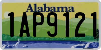 AL license plate 1AP9121