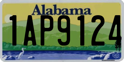 AL license plate 1AP9124