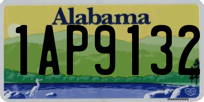 AL license plate 1AP9132