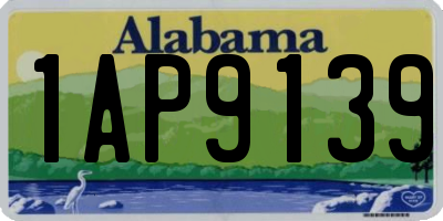 AL license plate 1AP9139