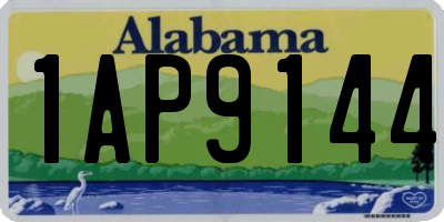 AL license plate 1AP9144
