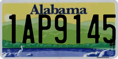 AL license plate 1AP9145
