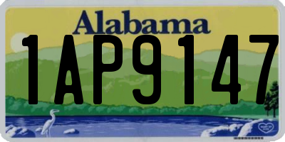 AL license plate 1AP9147