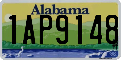 AL license plate 1AP9148