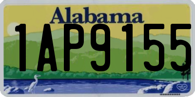 AL license plate 1AP9155