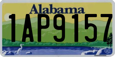 AL license plate 1AP9157