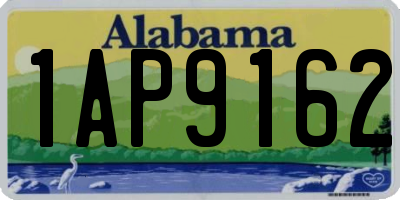AL license plate 1AP9162
