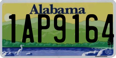 AL license plate 1AP9164