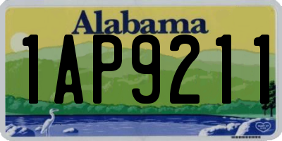 AL license plate 1AP9211