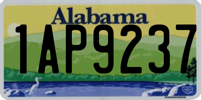 AL license plate 1AP9237