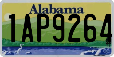 AL license plate 1AP9264