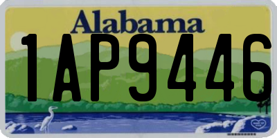 AL license plate 1AP9446
