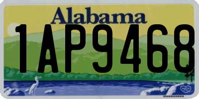 AL license plate 1AP9468