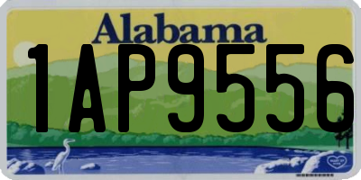 AL license plate 1AP9556