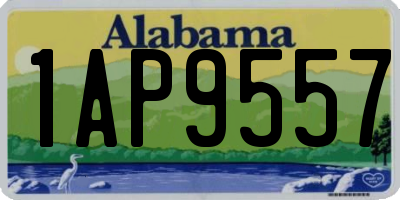 AL license plate 1AP9557