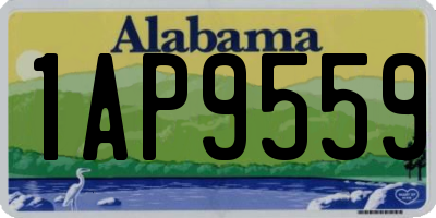 AL license plate 1AP9559