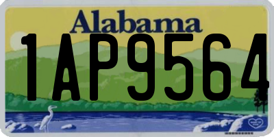 AL license plate 1AP9564