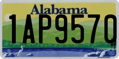 AL license plate 1AP9570