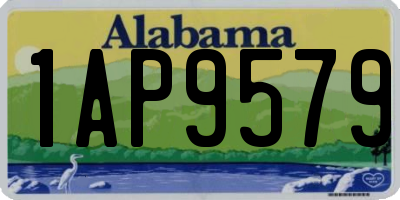 AL license plate 1AP9579