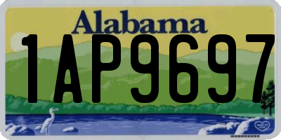 AL license plate 1AP9697