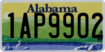 AL license plate 1AP9902