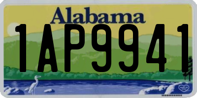 AL license plate 1AP9941
