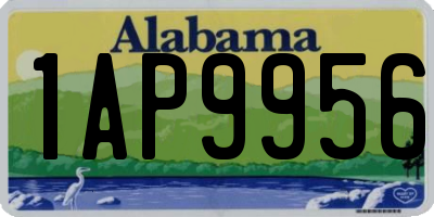 AL license plate 1AP9956